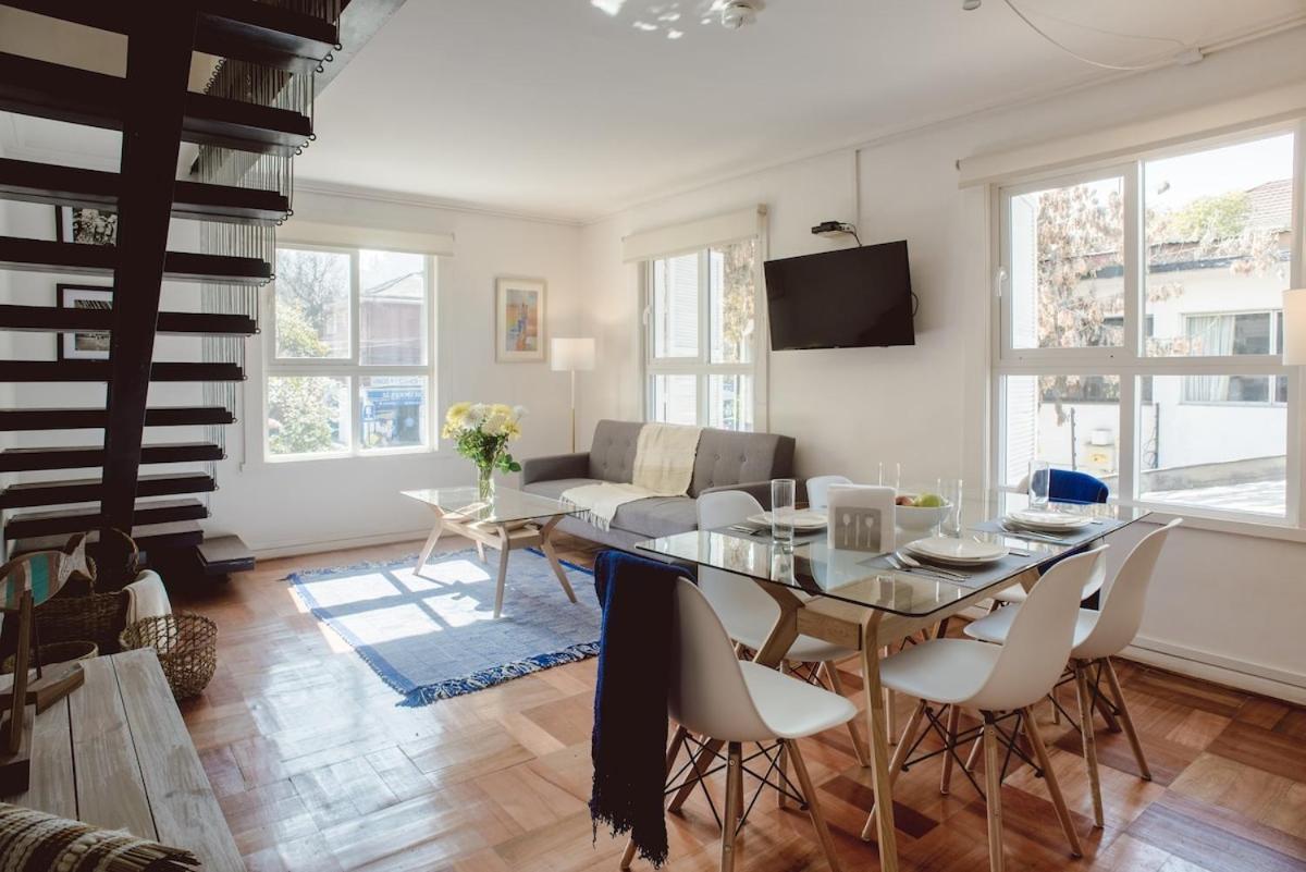 Apartamento Experiencia Grupal Duplex Moderno En Providencia Santiago